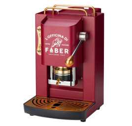 Máquina de café Pro Deluxe vermelho cereja - Dourado ramada