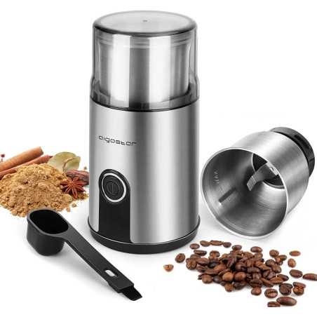 Moinho de café em aço inoxidável 200W 75g