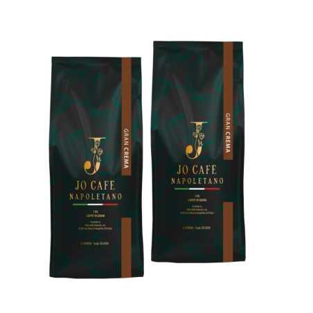 Café em grão Gusto Gran Crema linha bar 2 x 1 kg