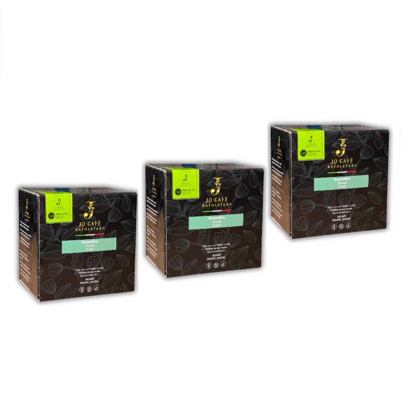 Café em pastilha Descafeinado 3 x 50