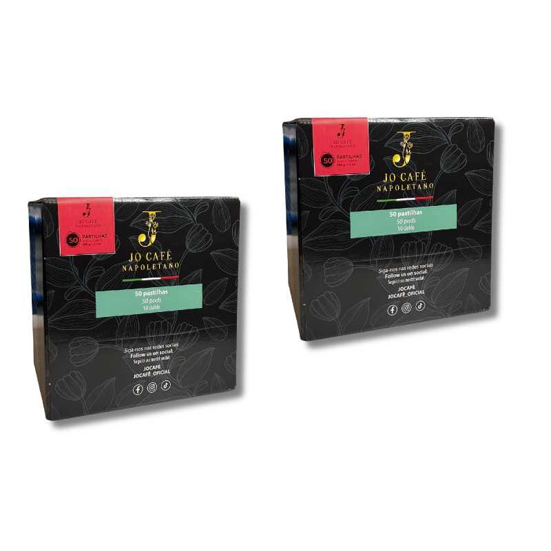 Café em pastilha Gusto Forte 2 x 50 Café em pastilha Gusto Forte 2 x 50