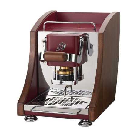 Máquina de café Mini agenta vermelho cereja