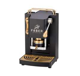 Máquina de café Mini Deluxe preto fosco - dourado