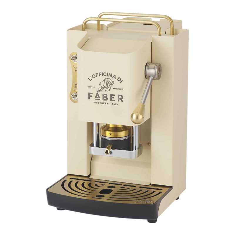 Máquina de café Pro Deluxe Avorio - Dourado