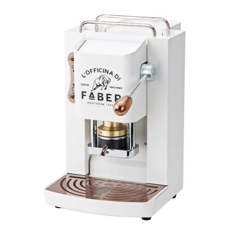 Máquina de café Pro Deluxe branco puro- Dourado ramada