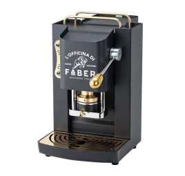 Máquina de café Pro Deluxe preto fosco - Dourado