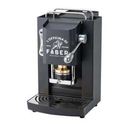 Máquina de café Pro Deluxe preto fosco - prateado