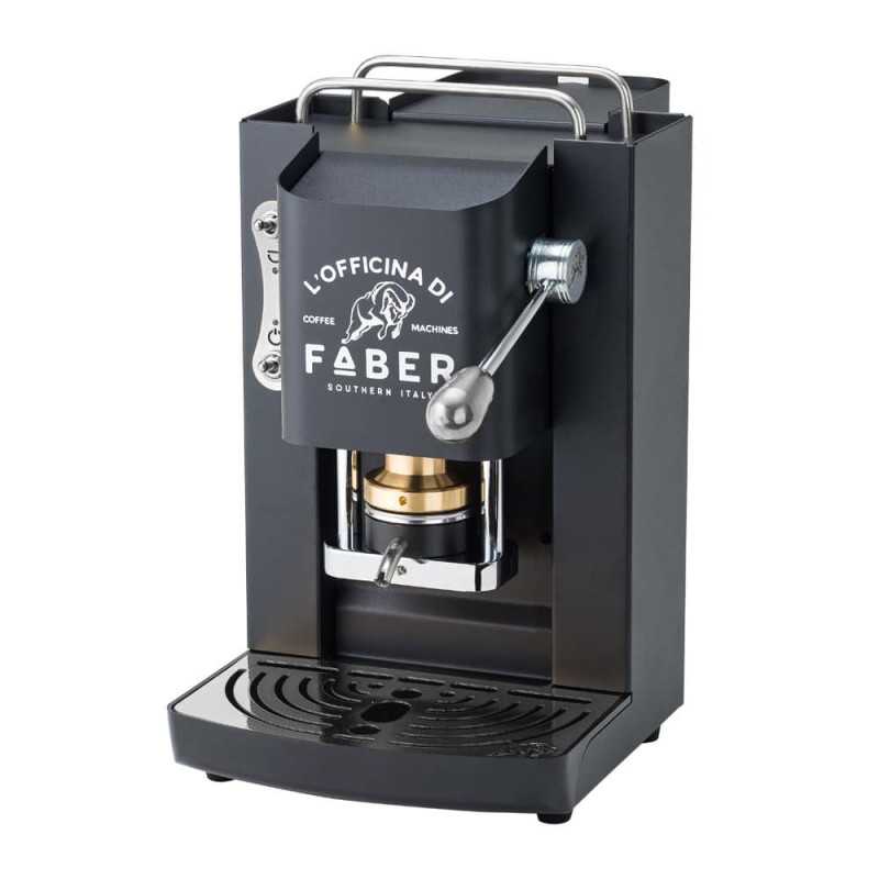 Máquina de café Pro Deluxe preto fosco - prateado