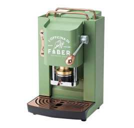 Máquina de café Pro Deluxe verde acído - Dourado ramada