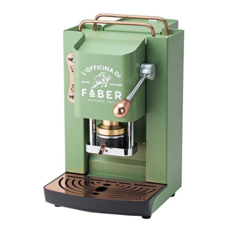 Máquina de café Pro Deluxe verde acído - Dourado ramada Máquina de café Pro Deluxe verde acído - Dourado ramada