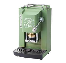 Máquina de café Pro Deluxe verde acido - prateado