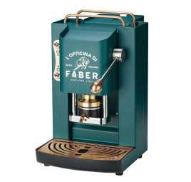 Máquina de café Pro Deluxe verde britanico - Dourado ramada