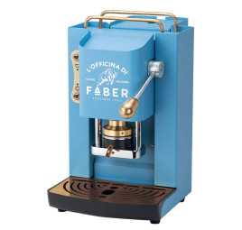 Máquina de café  Pro Deluxe turquesa- Dourado