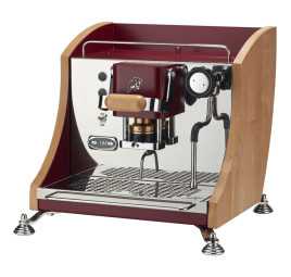 Máquina de café agenta 1,0 vermelho cereja